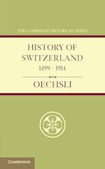 History of Switzerland 1499–1914