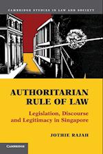 Authoritarian Rule of Law