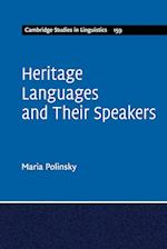 Heritage Languages and Their Speakers