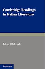 Cambridge Readings in Italian Literature