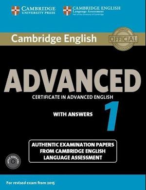 Cambridge English Advanced 1 for Revised Exam from 2015 Student's Book Pack (Student's Book with Answers and Audio CDs (2))