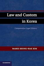 Law and Custom in Korea