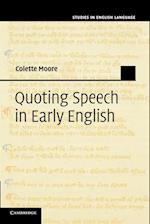 Quoting Speech in Early English
