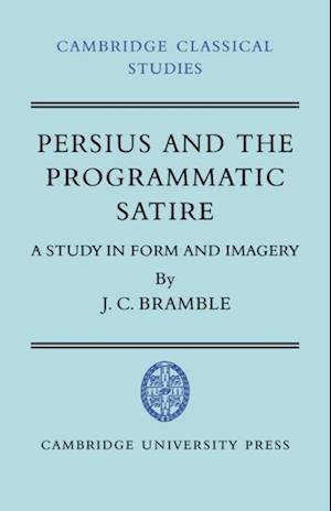 Persius and the Programmatic Satire