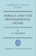 Persius and the Programmatic Satire