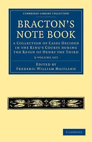 Bracton's Note Book - 3-Volume Set