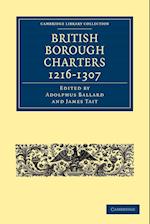 British Borough Charters 1216–1307