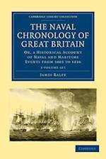 The Naval Chronology of Great Britain - 3 Volume Set