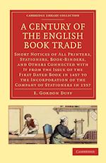 A Century of the English Book Trade