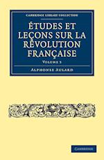 Études et leçons sur la Révolution Française