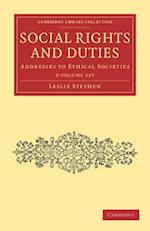 Social Rights and Duties 2 Volume Set