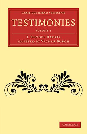 Testimonies: Volume 1