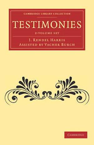 Testimonies 2 Volume Set