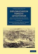 Diplomatarium veneto-levantinum 2 Volume Set