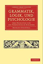 Grammatik, Logik, und Psychologie