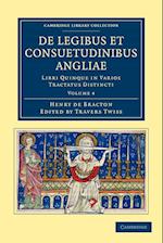 De Legibus et Consuetudinibus Angliae