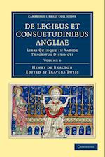 De Legibus et Consuetudinibus Angliae