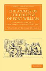 The Annals of the College of Fort William