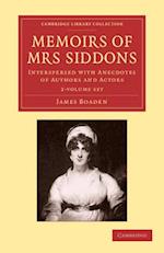 Memoirs of Mrs Siddons 2 Volume Set