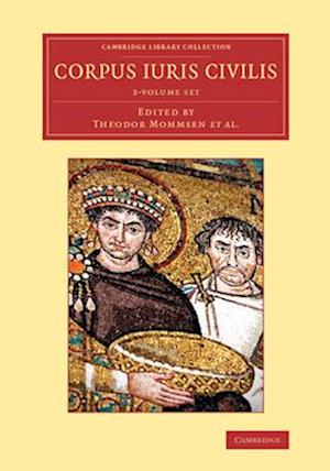 Corpus iuris civilis 3 Volume Set