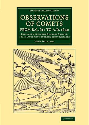 Observations of Comets from BC 611 to Ad 1640