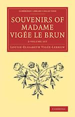 Souvenirs of Madame Vigee Le Brun 2 Volume Set