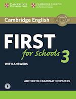 Cambridge English First for Schools 3 Student's Book with Answers with Audio