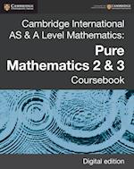 Cambridge International AS & A Level Mathematics: Pure Mathematics 2 & 3 Coursebook Digital Edition