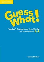 Guess What! Levels 1–3 Teacher's Resource and Tests CD-ROM Combo Edition