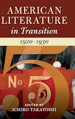 American Literature in Transition, 1920–1930