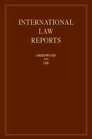 International Law Reports: Volume 173