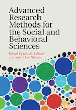 Advanced Research Methods for the Social and Behavioral Sciences