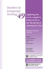 Applying the Socio-Cognitive Framework to the BioMedical Admissions Test