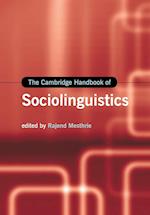 The Cambridge Handbook of Sociolinguistics