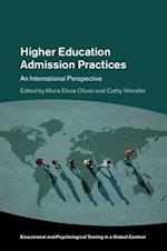 Higher Education Admissions Practices