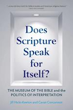 Does Scripture Speak for Itself?