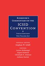 Schreuer's Commentary on the ICSID Convention 2 Volume Hardback Set