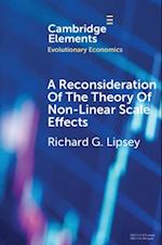 Reconsideration of the Theory of Non-Linear Scale Effects