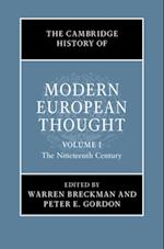 Cambridge History of Modern European Thought: Volume 1, The Nineteenth Century