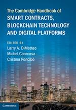 Cambridge Handbook of Smart Contracts, Blockchain Technology and Digital Platforms