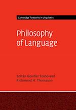 Philosophy of Language