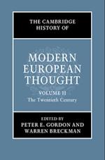 Cambridge History of Modern European Thought: Volume 2, The Twentieth Century