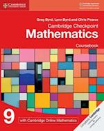 Cambridge Checkpoint Mathematics Coursebook 9 with Cambridge Online Mathematics (1 Year)