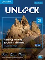 Unlock Level 3 Reading, Writing, & Critical Thinking Student’s Book, Mob App and Online Workbook w/ Downloadable Video
