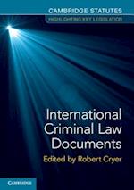International Criminal Law Documents