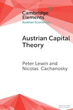 Austrian Capital Theory