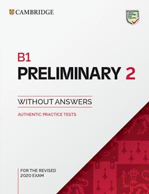 B1 Preliminary 2 Student's Book without Answers