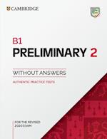 B1 Preliminary 2 Student's Book without Answers