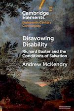 Disavowing Disability