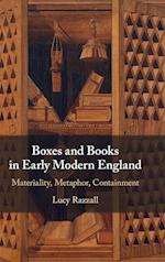 Boxes and Books in Early Modern England